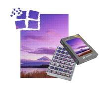 puzzleYOU : Smart Sorted® | Puzzle Photo 1000 pièces « Mont Fuji Mystique, Vue Depuis Le lac Kawaguchi, Japon »