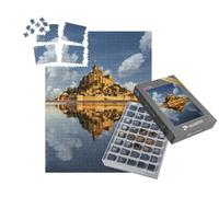 puzzleYOU : Smart Sorted® | Puzzle Photo 1000 pièces « Mont Saint Michel en France »