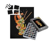 puzzleYOU : Smart Sorted® | Puzzle Photo 1000 pièces « Morceaux de Sushi au Poisson et à l'avocat »