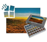 puzzleYOU : Smart Sorted® | Puzzle Photo 1000 pièces « MT Giluwe et Les collines environnantes en Papouasie-Nouvelle-Guinée »
