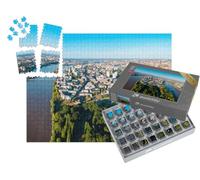 puzzleYOU : Smart Sorted® | Puzzle Photo 1000 pièces « Nantes Entre Les Bras de la Loire en région Loire-Atlantique en France »
