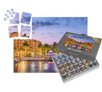 puzzleYOU : Smart Sorted® | Puzzle Photo 1000 pièces « Naples : Skyline de la Ville Devant l'eau, Floride, USA »