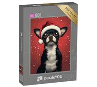 puzzleYOU : Smart Sorted® | Puzzle Photo 1000 pièces « Noël avec Chihuahua Lilli »