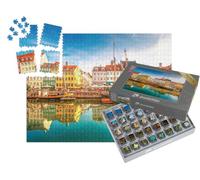 puzzleYOU : Smart Sorted® | Puzzle Photo 1000 pièces « Nyhavn à Copenhague »