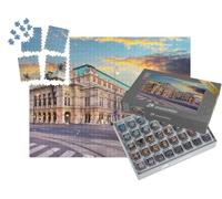 puzzleYOU : Smart Sorted® | Puzzle Photo 1000 pièces « Opéra d'État au Lever du Soleil, Vienne, Autriche »