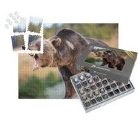 puzzleYOU : Smart Sorted® | Puzzle Photo 1000 pièces « Ours Brun d'Amérique du Nord, Grizzly »
