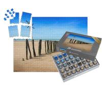 puzzleYOU : Smart Sorted® | Puzzle Photo 1000 pièces « Oye-Plage dans la réserve Naturelle du Platier d'Oye, Entre Calais et Dunkerque, Hauts-de-France »