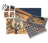 puzzleYOU : Smart Sorted® | Puzzle Photo 1000 pièces « Panneau Route 66, Californie, États-Unis »