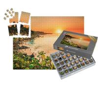 puzzleYOU : Smart Sorted® | Puzzle Photo 1000 pièces « Paradies in den Tropen, Strand Beach Bali, Indonésie »