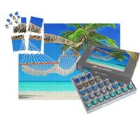 puzzleYOU : Smart Sorted® | Puzzle Photo 1000 pièces « Paradis de la Plage aux Seychelles, Océan Indien »
