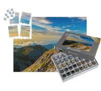 puzzleYOU : Smart Sorted® | Puzzle Photo 1000 pièces « Parc National de Lovcen au Monténégro au Coucher du Soleil »