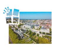 puzzleYOU : Smart Sorted® | Puzzle Photo 1000 pièces « Pau, Commune et Capitale des Pyrénées-Atlantiques dans la région Nouvelle Aquitaine, France »