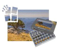 puzzleYOU : Smart Sorted® | Puzzle Photo 1000 pièces « Paysage d'altitude sur Le Mont Aigoual, Occitanie, France »