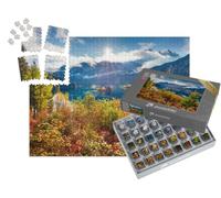 puzzleYOU : Smart Sorted® | Puzzle Photo 1000 pièces « Paysage d'automne à l'Eibsee, Allemagne »