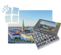 puzzleYOU : Smart Sorted® | Puzzle Photo 1000 pièces « Paysage de Copenhague, Danemark »