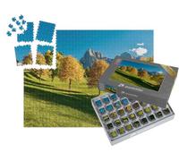 puzzleYOU : Smart Sorted® | Puzzle Photo 1000 pièces « Paysage de Montagne des Dolomites en Automne, Italie »