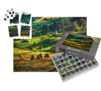 puzzleYOU : Smart Sorted® | Puzzle Photo 1000 pièces « Paysage de Montagne en Automne, Roumanie »