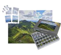 puzzleYOU : Smart Sorted® | Puzzle Photo 1000 pièces « Paysage panoramique avec Montagnes volcaniques (Vue Depuis Le PUY de Sancy, Massif Central, France) »