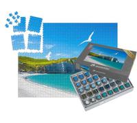 puzzleYOU : Smart Sorted® | Puzzle Photo 1000 pièces « Paysage panoramique pittoresque sur Les falaises d'Etreta »
