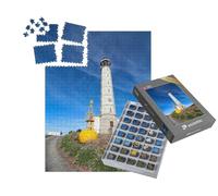 puzzleYOU : Smart Sorted® | Puzzle Photo 1000 pièces « Phare de Calais dans Le Nord de la France »