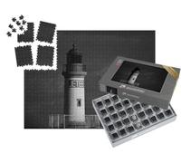 puzzleYOU : Smart Sorted® | Puzzle Photo 1000 pièces « Phare, pêcheurs, moulins à Vent et Pont de Saint-Nazaire. »
