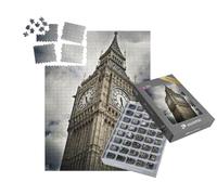 puzzleYOU : Smart Sorted® | Puzzle Photo 1000 pièces « Photo d'ambiance de Big Ben, Londres, Angleterre »