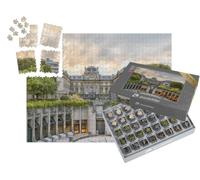 puzzleYOU : Smart Sorted® | Puzzle Photo 1000 pièces « Place de la République, avec Vue sur l'amphithéâtre et la préfecture, Lille, Nord de la France »