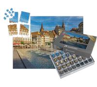 puzzleYOU : Smart Sorted® | Puzzle Photo 1000 pièces « Place Kléber à Strasbourg - Alsace, France »