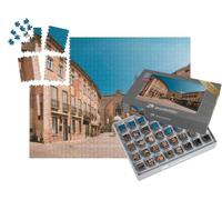 puzzleYOU : Smart Sorted® | Puzzle Photo 1000 pièces « Place Léon Gambetta et Cathédrale Basilique de Saint Jean Baptiste de Perpignan »