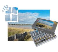 puzzleYOU : Smart Sorted® | Puzzle Photo 1000 pièces « Plage de Saint-Cast-Le-Guildo sur la Côte d'Émeraude dans Le département des Côtes-d'Armor en Bretagne »