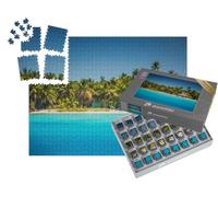 puzzleYOU : Smart Sorted® | Puzzle Photo 1000 pièces « Plage des Caraïbes, Punta Cana »