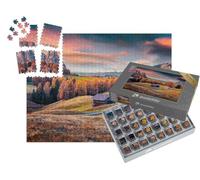 puzzleYOU : Smart Sorted® | Puzzle Photo 1000 pièces « Plateau de Montagne de l'Alpe de Siusi, Italie »