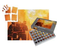 puzzleYOU : Smart Sorted® | Puzzle Photo 1000 pièces « Pompiers en Train de Combattre Un Incendie »