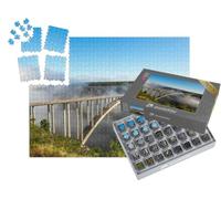 puzzleYOU : Smart Sorted® | Puzzle Photo 1000 pièces « Pont célèbre pour Ses sauts à l'élastique dans Le District de Garden Route, Afrique du Sud »