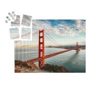 puzzleYOU : Smart Sorted® | Puzzle Photo 1000 pièces « Pont du Golden Gate, San Francisco, États-Unis »
