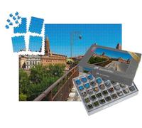puzzleYOU : Smart Sorted® | Puzzle Photo 1000 pièces « Pont médiéval sur la rivière Tarn dans la Ville de Montauban par Une journée ensoleillée. France »