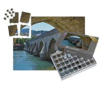 puzzleYOU : Smart Sorted® | Puzzle Photo 1000 pièces « Pont Mehmed-Pasa-Sokolovic sur la Drina, Visegrad »