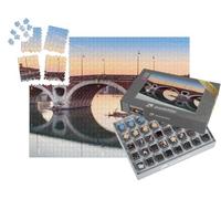 puzzleYOU : Smart Sorted® | Puzzle Photo 1000 pièces « Pont Neuf, Le Pont de 220 mètres de Long avec Ses 7 Arches - Haute-Garonne, Midi-Pyrénées, Sud de la France »