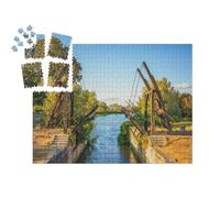 puzzleYOU : Smart Sorted® | Puzzle Photo 1000 pièces « Pont Van-Gogh, Pont de Langlois, Arles - France »