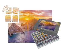 puzzleYOU : Smart Sorted® | Puzzle Photo 1000 pièces « Port de Plaisance de Cabo San Lucas à Lands End, Mexique »