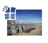 puzzleYOU : Smart Sorted® | Puzzle Photo 1000 pièces « Port des Sables-d'Olonne en Vendée »