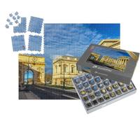 puzzleYOU : Smart Sorted® | Puzzle Photo 1000 pièces « Porte du Peyrou et Palais de Justice à Montpellier - France »