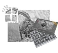 puzzleYOU : Smart Sorted® | Puzzle Photo 1000 pièces « Portrait du Bouquetin des Alpes »
