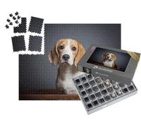 puzzleYOU : Smart Sorted® | Puzzle Photo 1000 pièces « Portrait d'un Chiot Beagle »