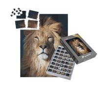 puzzleYOU : Smart Sorted® | Puzzle Photo 1000 pièces « Portrait d'un Lion »