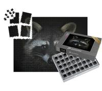 puzzleYOU : Smart Sorted® | Puzzle Photo 1000 pièces « Portrait d'un Raton Laveur »