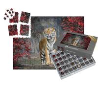 puzzleYOU : Smart Sorted® | Puzzle Photo 1000 pièces « Portrait d'un Tigre »