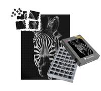 puzzleYOU : Smart Sorted® | Puzzle Photo 1000 pièces « Portrait d'un zèbre »