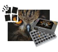 puzzleYOU : Smart Sorted® | Puzzle Photo 1000 pièces « Portrait d'une Chouette »