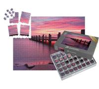 puzzleYOU : Smart Sorted® | Puzzle Photo 1000 pièces « Quai à la lumière du Matin »